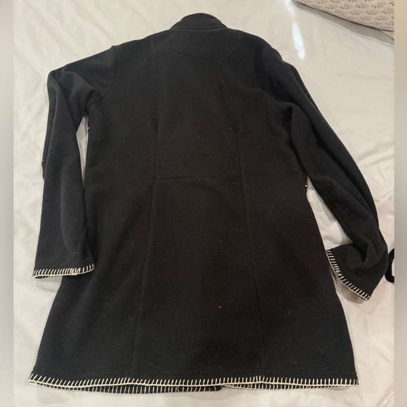 Outback Trading Company Fleece Embroidered Jacket Medium Southwestern Aztec - Picture 4 of 4